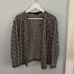 Topshop black and white sweater